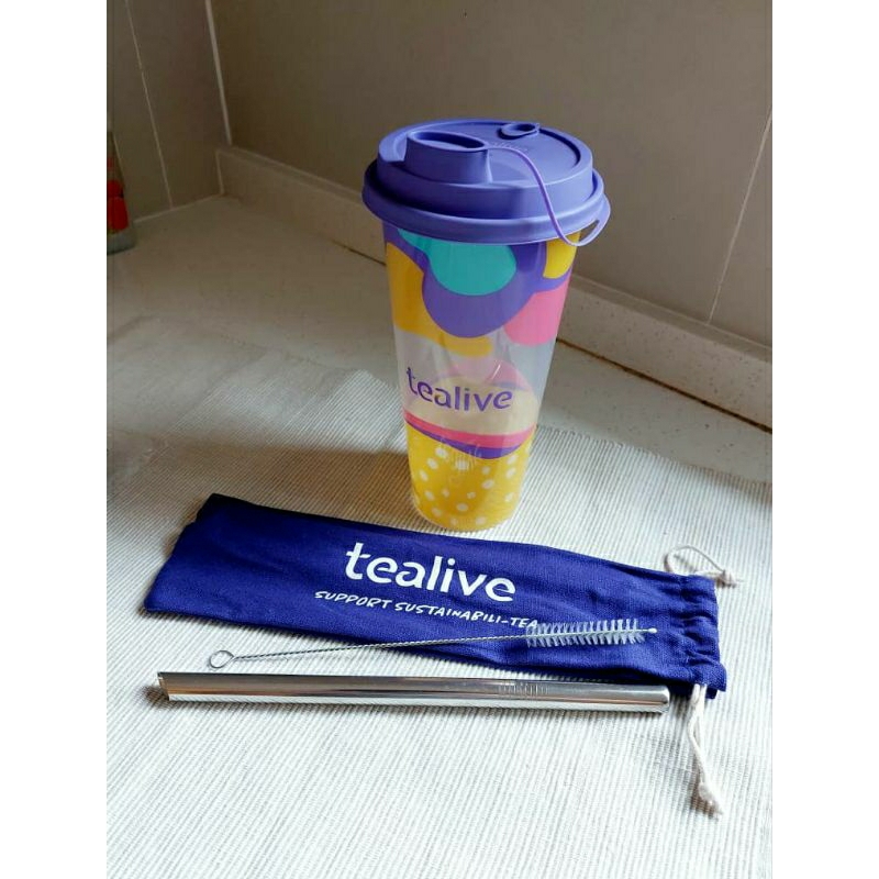 MALAYSIA’S FIRST STRAWLESS REUSABLE BUBBLE TEA CUP! Shopee Malaysia