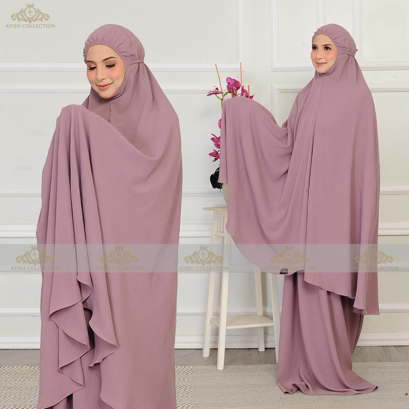 TELEKUNG CEY BERTALI IRONLESS LABEL AYISH COLLECTION | Shopee Malaysia