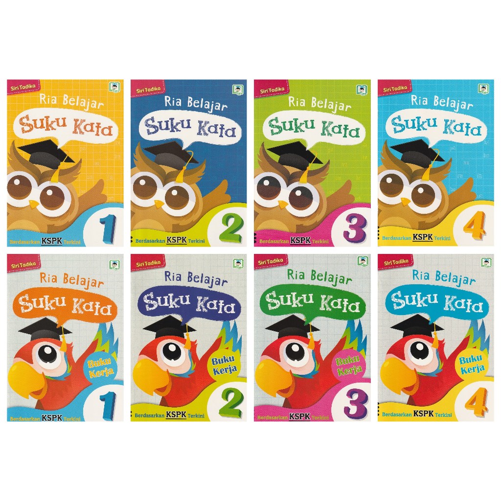 RIA BELAJAR SUKU KATA BUKU BACAAN & BUKU KERJA | Shopee Malaysia
