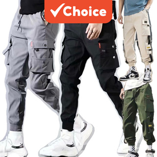 [Shopee Choice] Cargo Pants Celana Panjang Seluar Lelaki Pants Men Cargo Seluar Kargo Lelaki