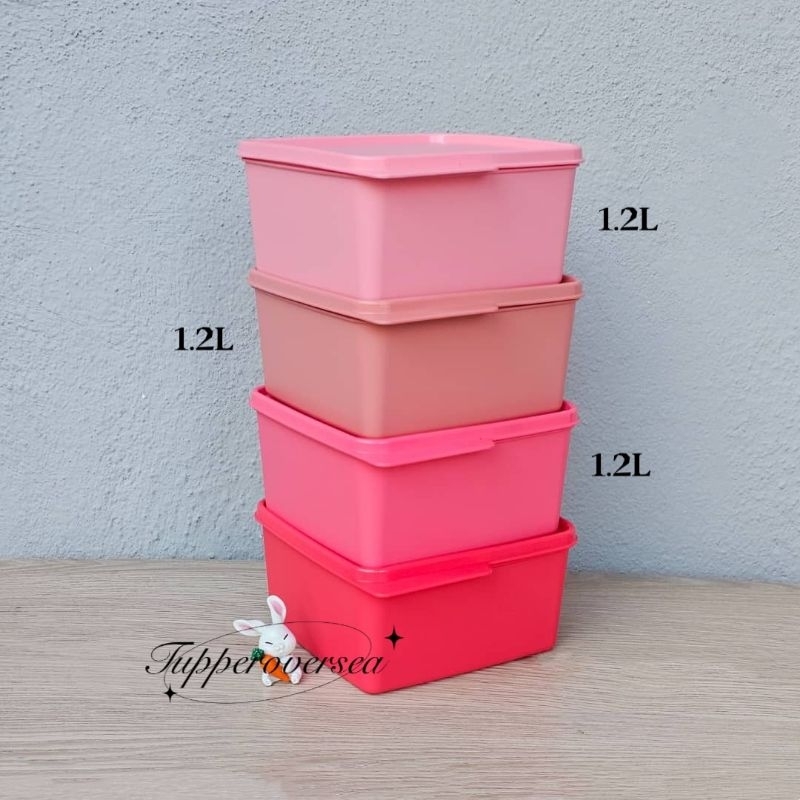 Tupperware Cozy Nest / Snack & Stack 1.2L (2PCS / 4PCS) | Shopee Malaysia