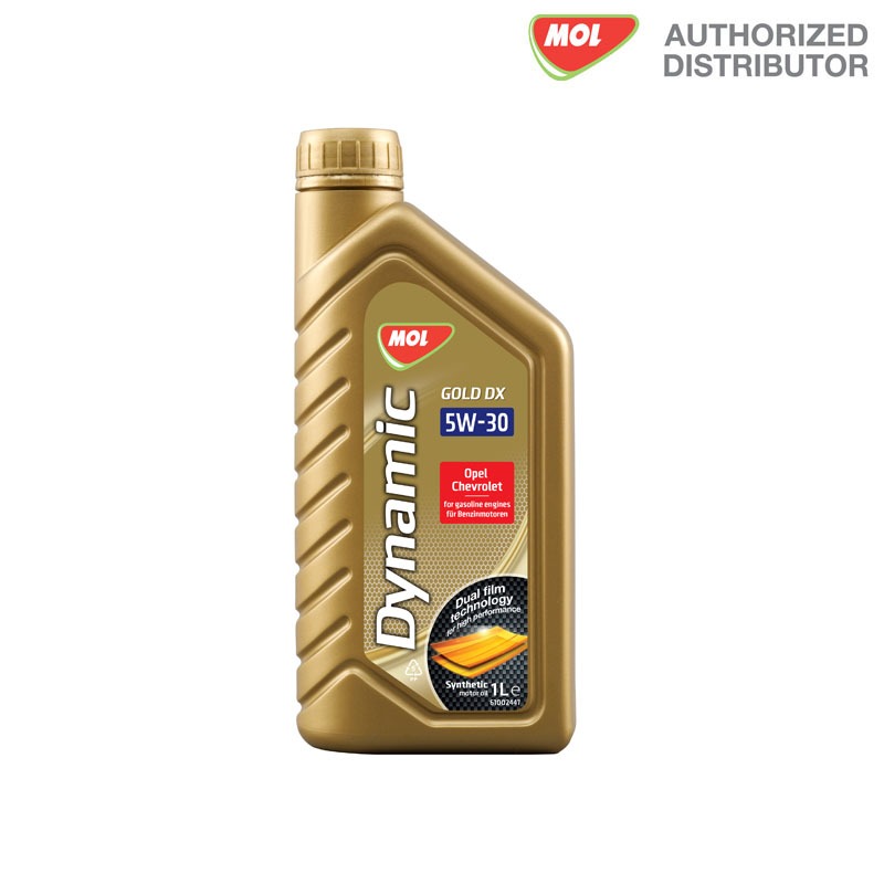 MOL Dynamic Gold 5W30 Fully Synthetic Engine Oil (1L) | Shopee Malaysia