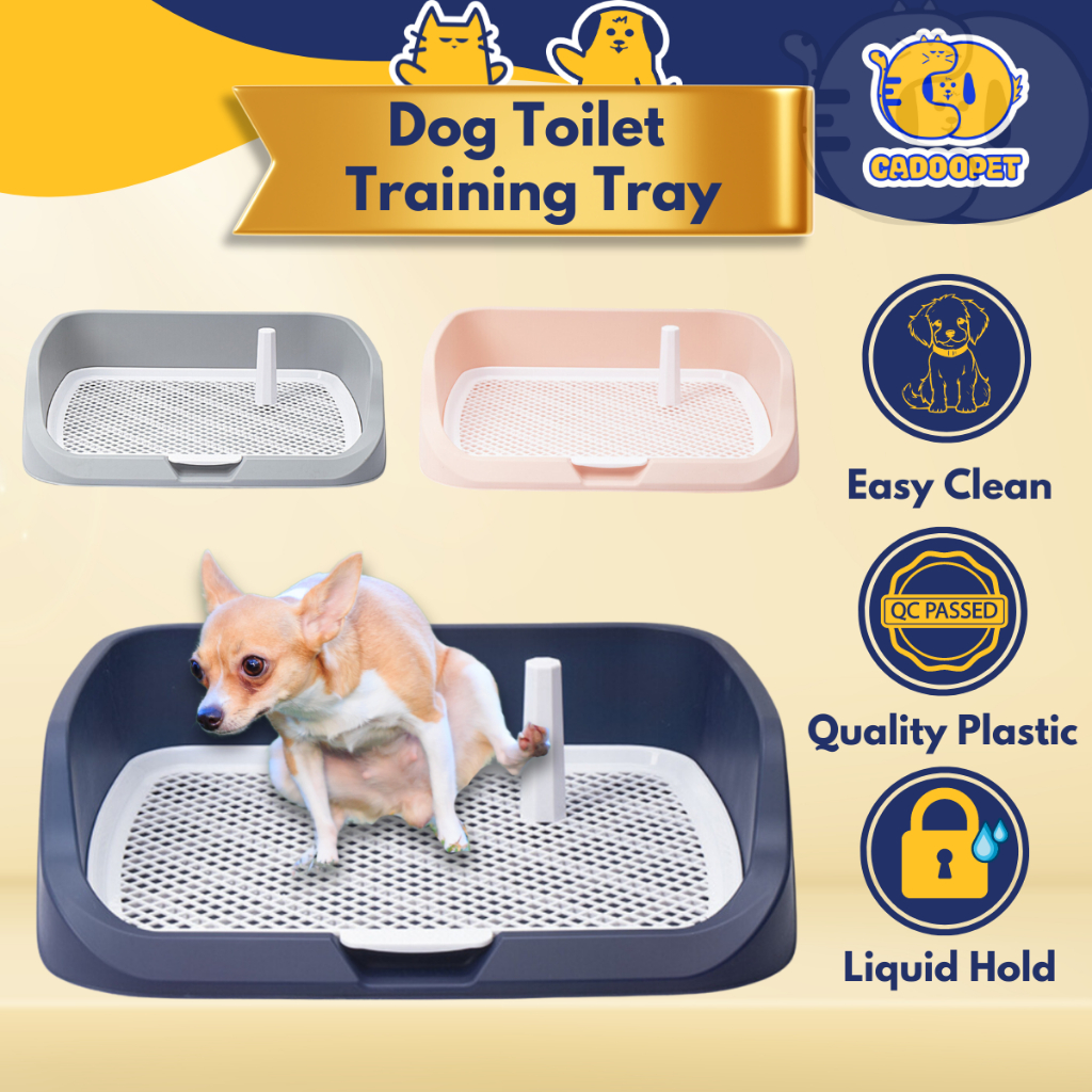 Extra Large Dog Toilet Training Tray Potty Pee Litter Box High Wall Post Dogs Puppy Pet Wee Urine Pad Dog Shopee Malaysia