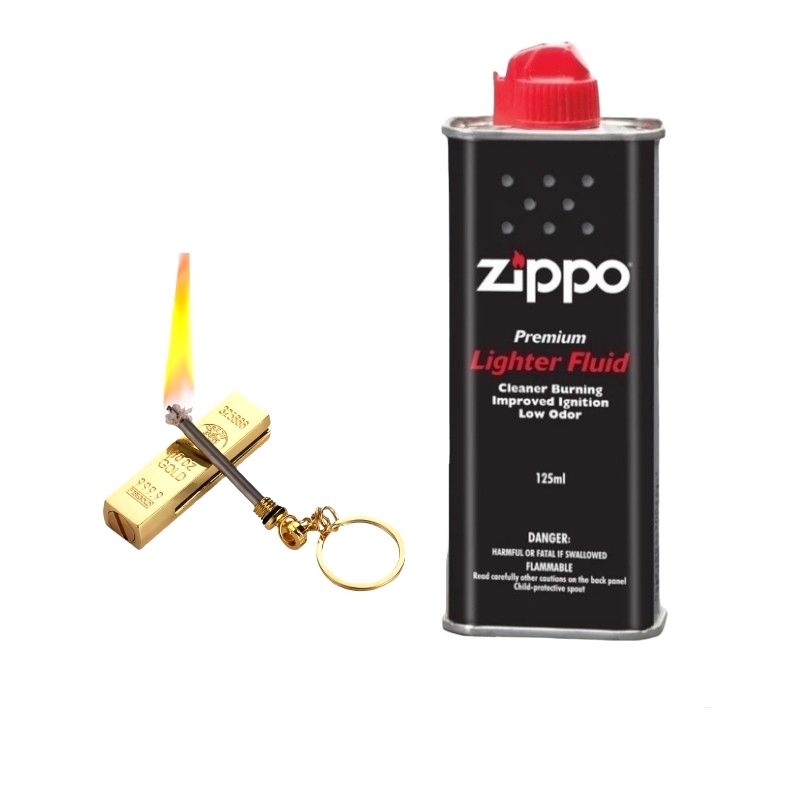 🔥Zippo Fluids 125ml Gold Bar Matches Oil Lighter Shopee Malaysia