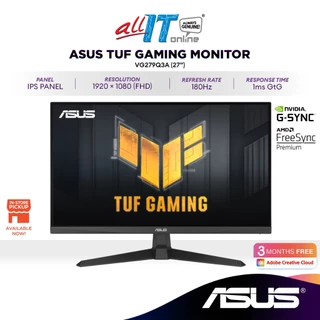 ASUS TUF Gaming VG279Q3A 27" FHD Fast IPS Gaming Monitor | 180hz | FreeSync Premium | G-Sync compatible | 1080p