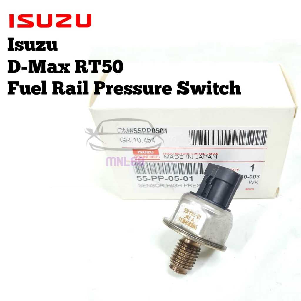 Isuzu D-Max Rt50 Fuel Rail Pressure Sensor (3Pin) 55PP05-01 | Shopee ...