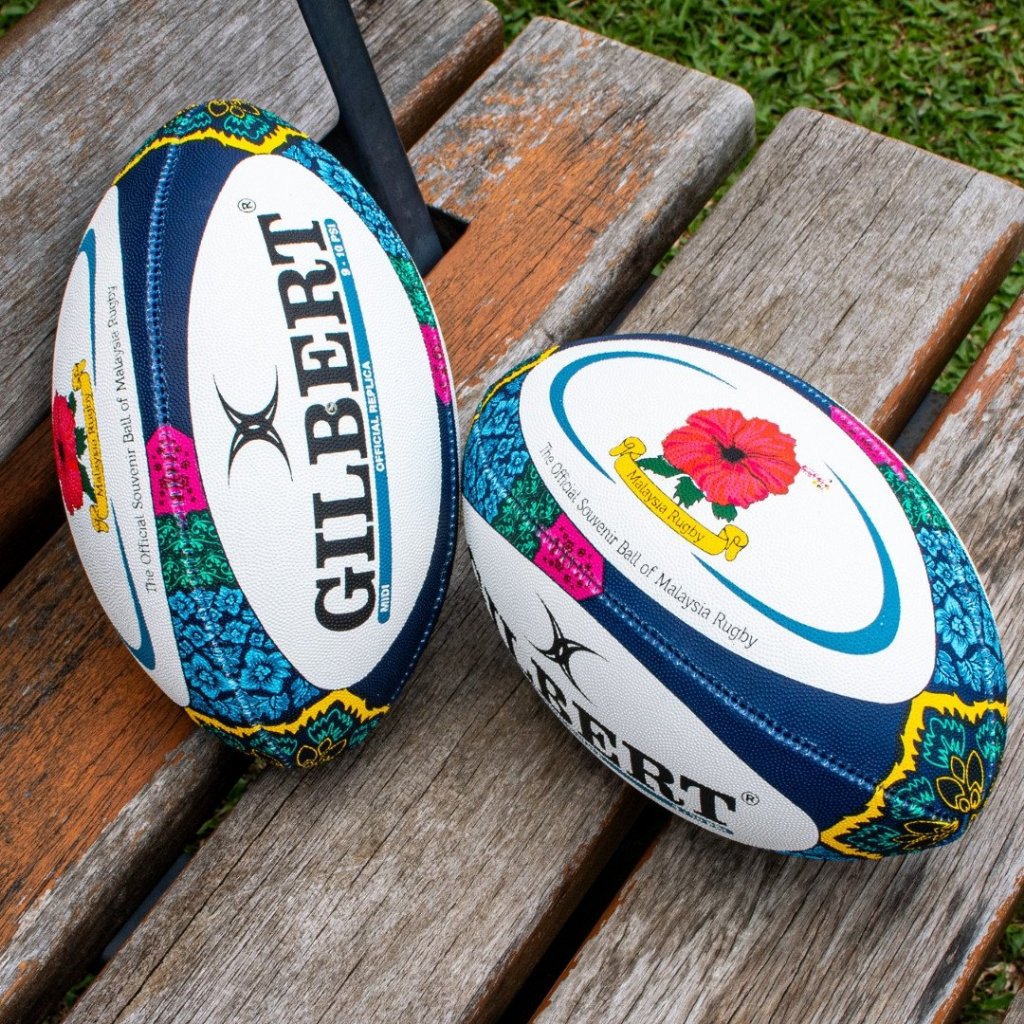 Gilbert Midi Wau Bulan – Souvenir Ball of Malaysia Rugby Ragbi | Shopee ...
