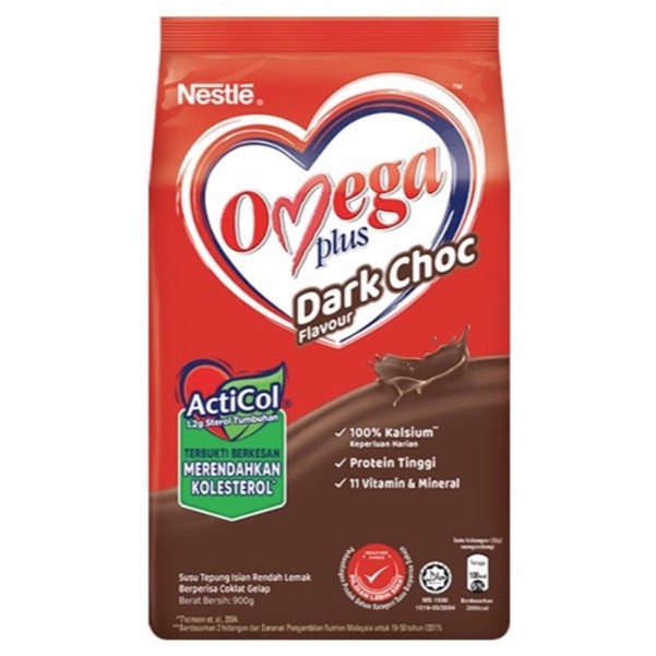 900g NESTLE Omega Plus Dark Chocolate | Shopee Malaysia
