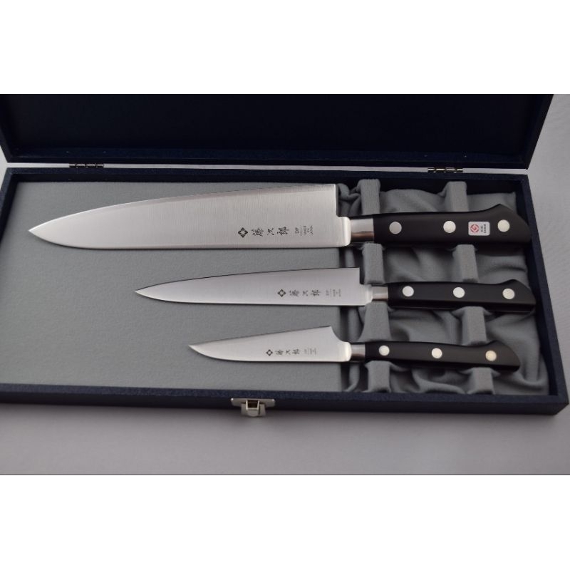 Japan Tojiro Gift set A kitchen knives 3 pieces | Shopee Malaysia