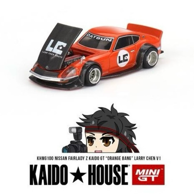 MINI GT X KAIDO HOUSE 1/64 KHMG100 NISSAN FAIRLADY Z KAIDO GT ORANGE ...