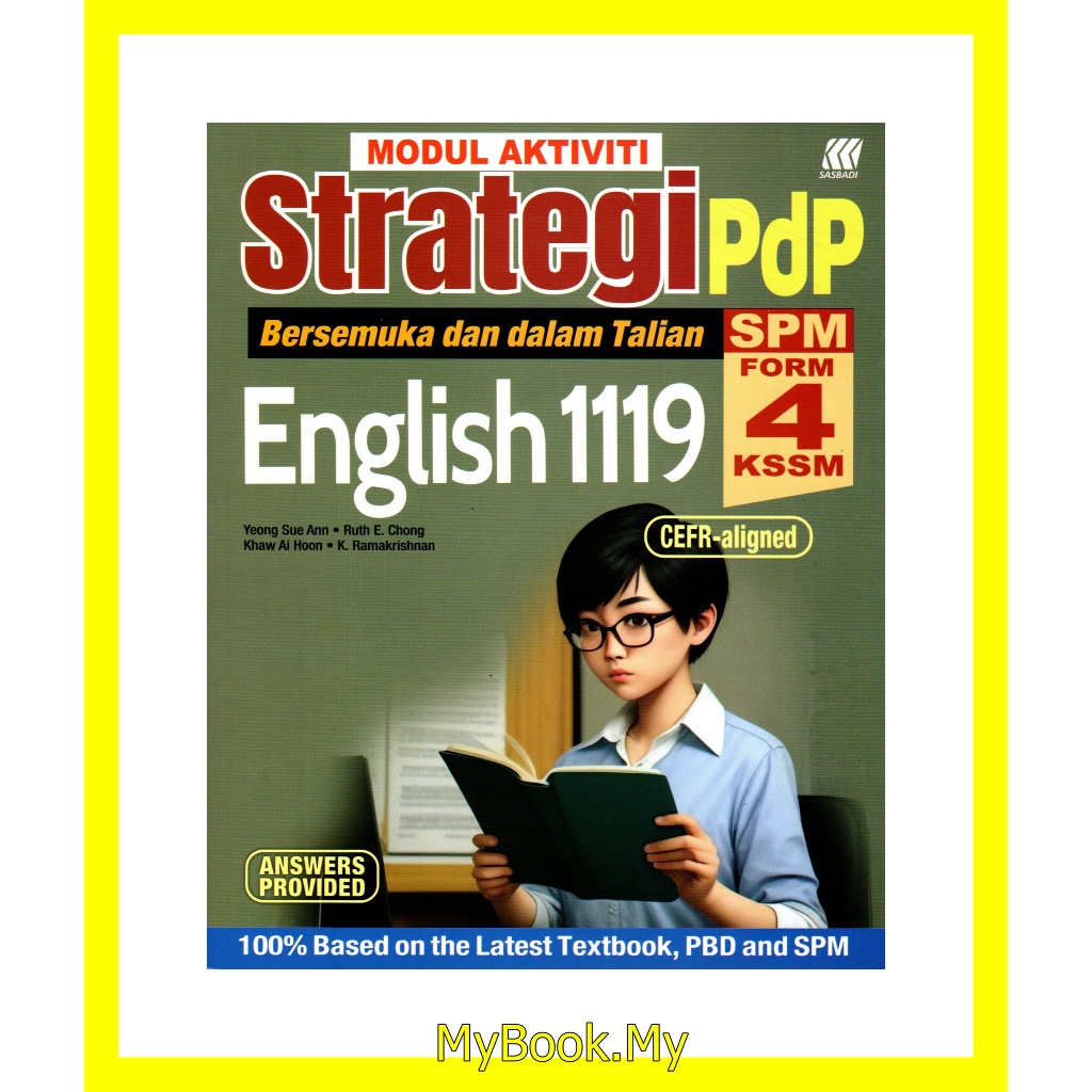 Baru Myb Buku Latihan English Cefr Modul Aktiviti Strategi Pbd Tingkatan Sasbadi