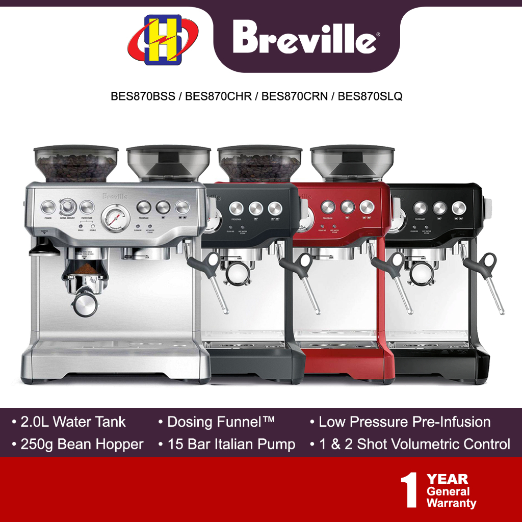 Breville bes870bss best sale