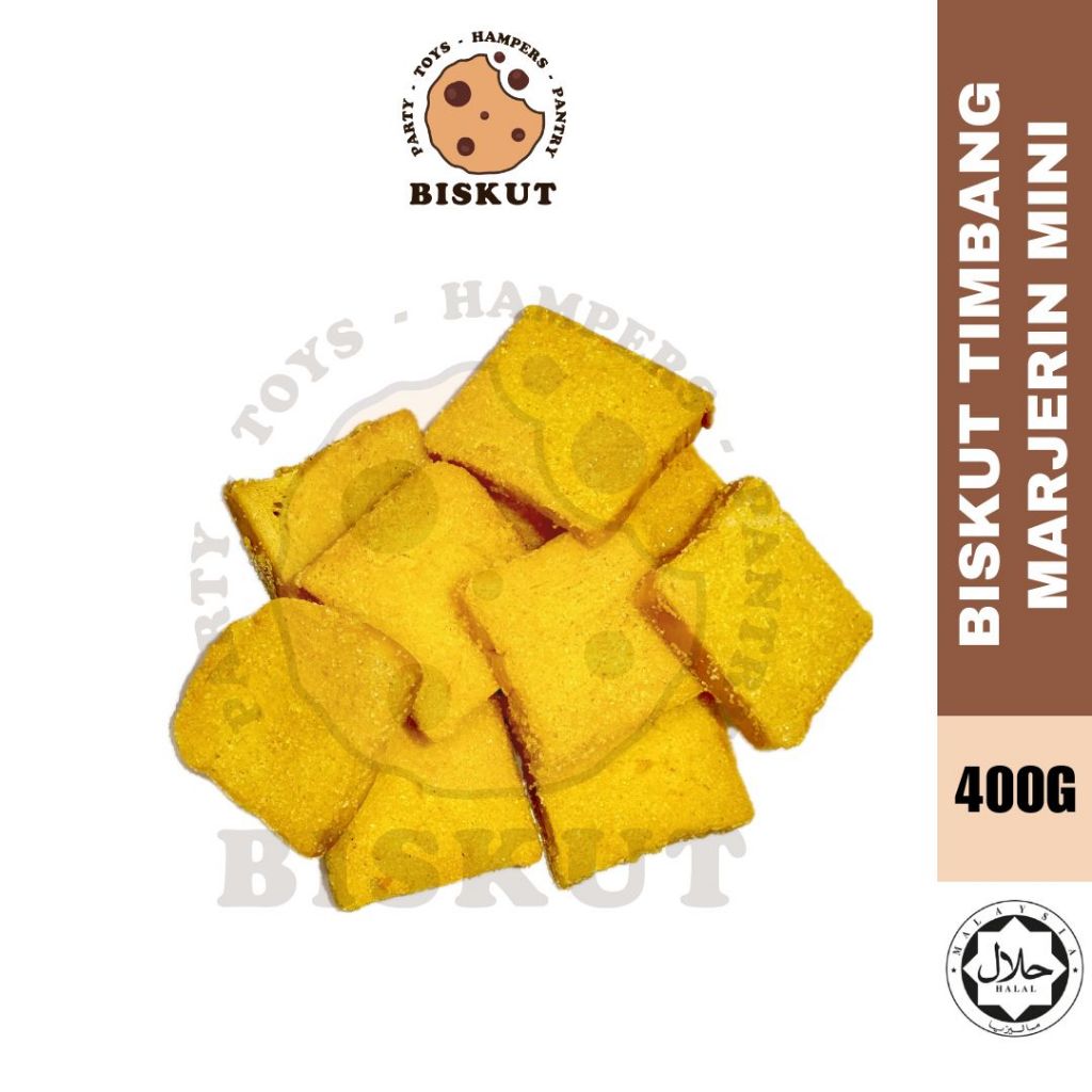 Biskut Timbang 400g/ Roti Kering/ Rotikok Kering/ Roti Kering Marjerin ...