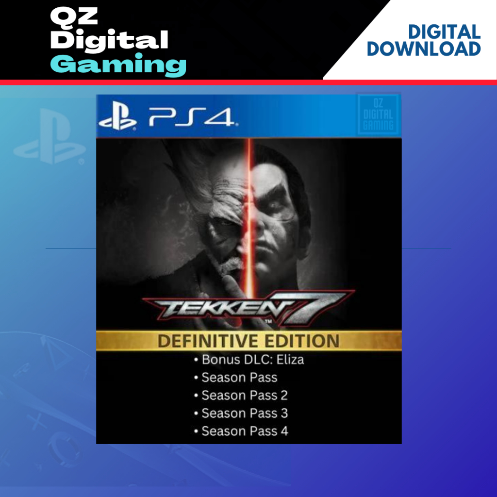 PS4 Tekken 7 Definitive Edition Digital Download English Version ...