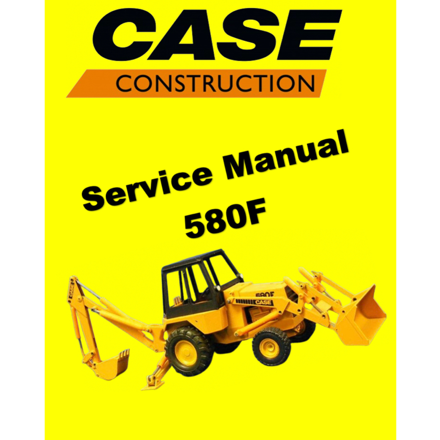 CASE 580F LOADER BACKOE SERVICE WORKSHOP MANUAL+ PARTS CATALOGUE ...