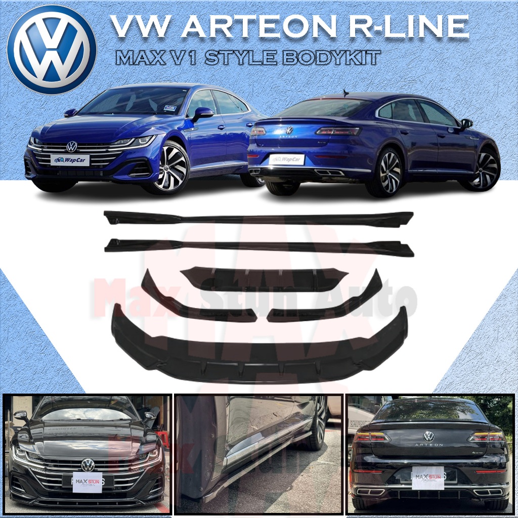 VOLKSWAGEN ARTEON RLINE MAX V1 BODYKIT VW ARTEON BODY KIT SET FRONT