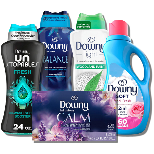 Downy Infusions Dryer Sheets Laundry Fabric Softener Unstopables In