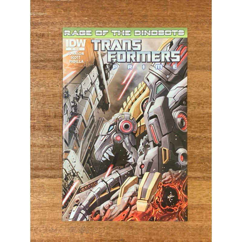 TRANSFORMERS PRIME RAGE OF THE DINOBOTS #2 | Shopee Malaysia