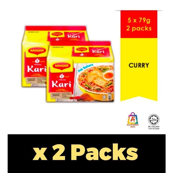 Flaveur de curry Maggi 2 minutes nouilles - 79g - Burundi