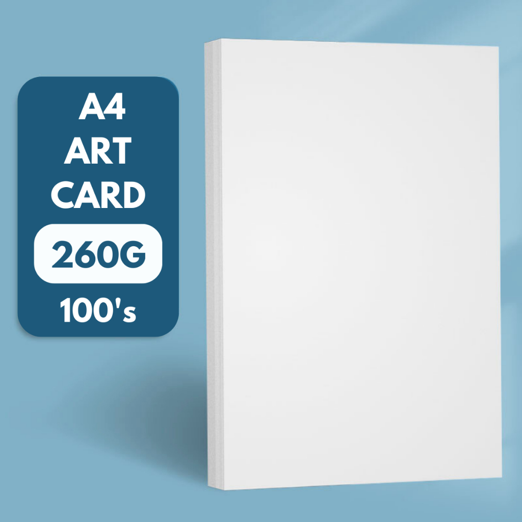 𝗣𝗥𝗜𝗡𝗧 𝗦𝗢𝗨𝗥𝗖𝗘 - A4 Art Card | Glossy Card 260gsm 310gsm 100's | Shopee ...