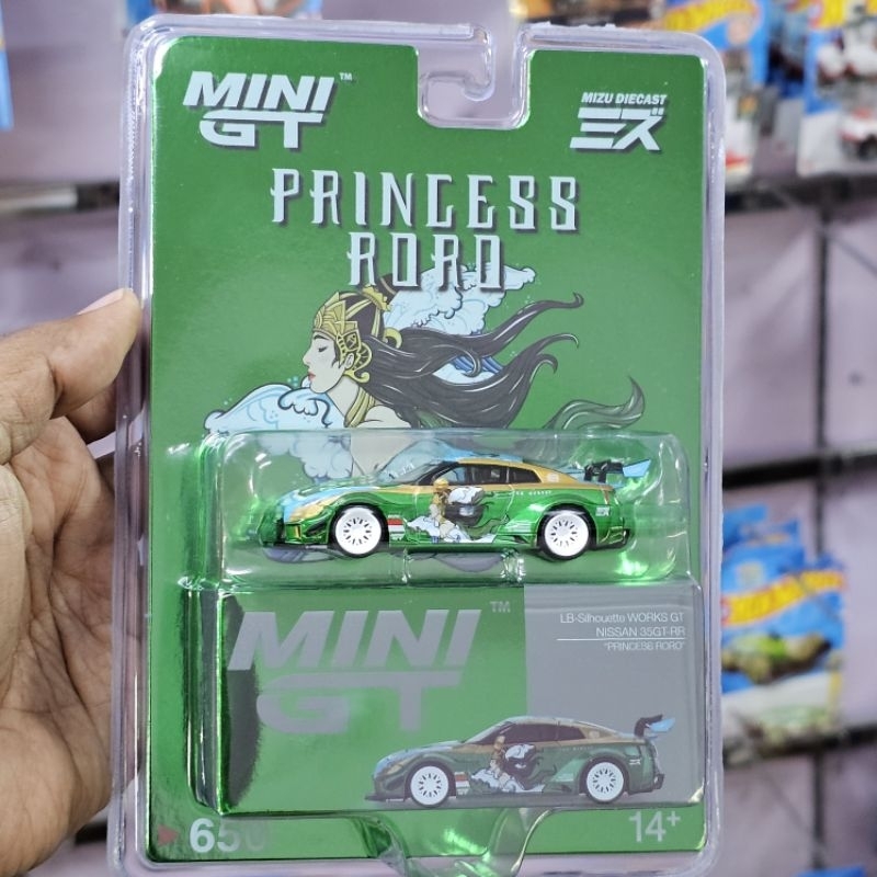 MINI GT LB-SILHOETTE WORKS GT NISSAN 35GT-RR PRINCESS RORO MIZU DIECAST ...