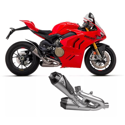 ARROW FULL TITANIUM LINE EXHAUST DUCATI PANIGALE V4 V4S FULL SYSTEM ...