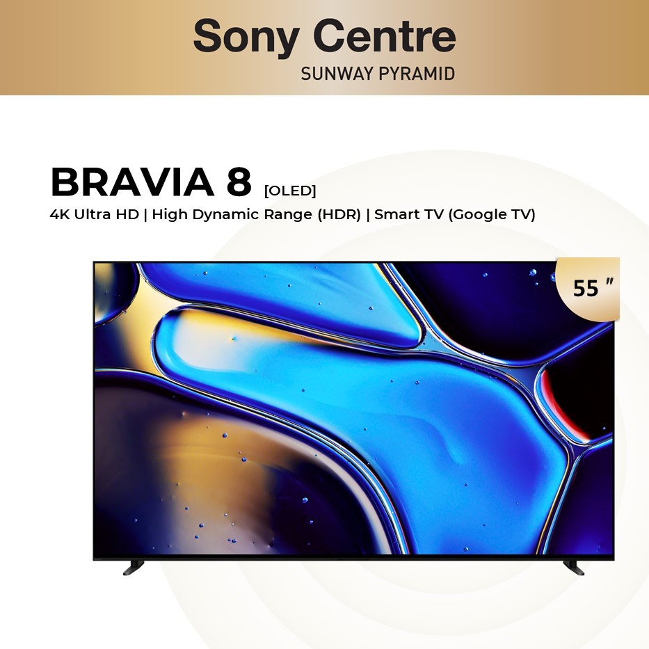 [FREE GIFT] SONY BRAVIA XR Processor OLED 4K Ultra HD High  Dynamic Range (HDR) Smart TV (Google TV)