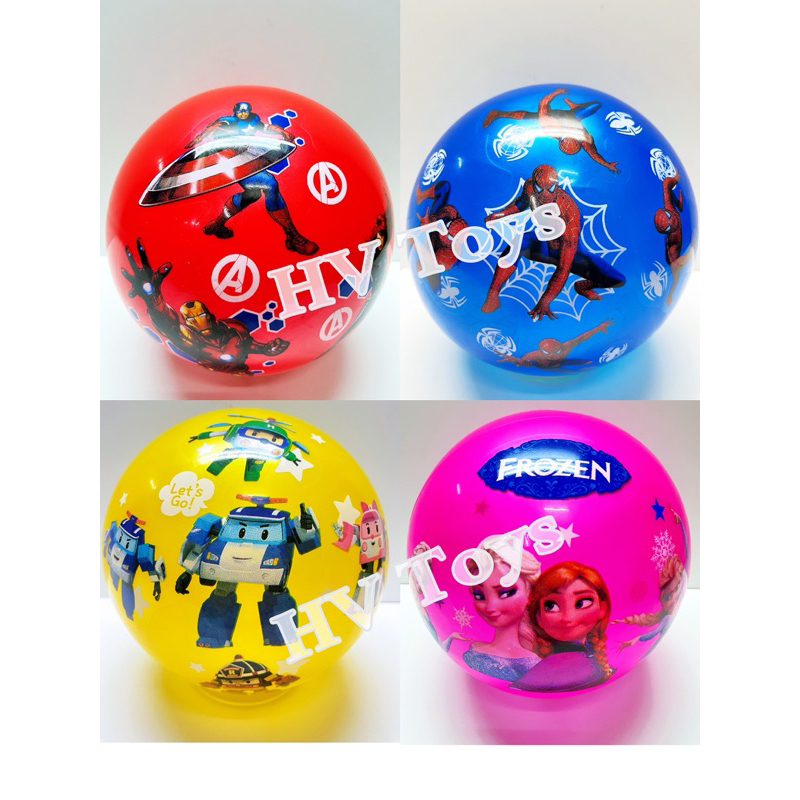 Adorable Cartoon PVC Ball Kid Outdoor Ball | Shopee Malaysia