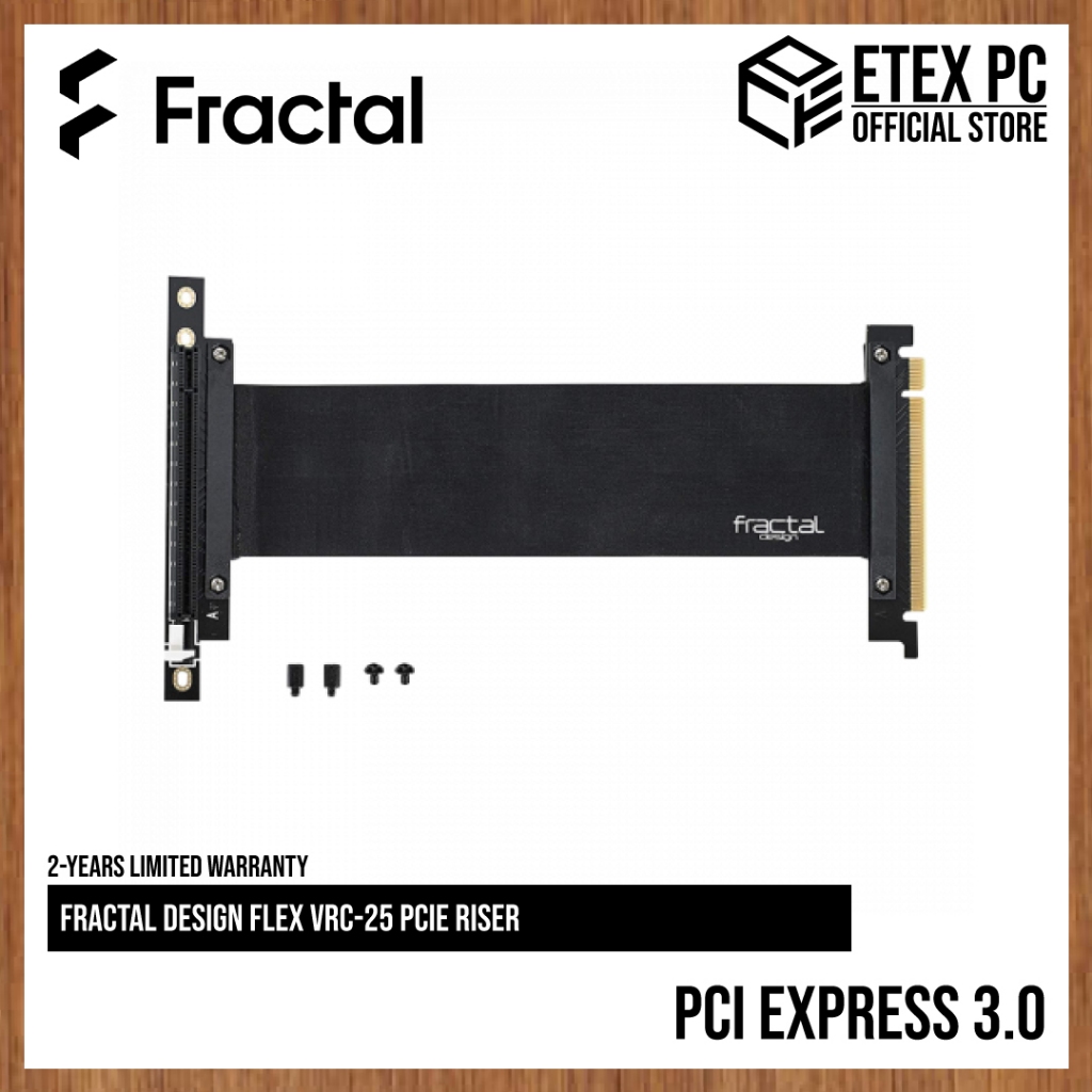 Fractal Design Flex VRC-25 PCIe Riser # FD-ACC-FLEX-VRC-25-BK | Shopee ...