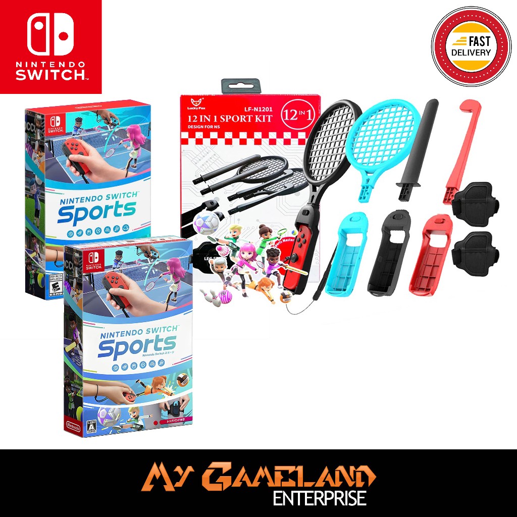 Nintendo Switch Sports Bundle 12 In 1 Sports Kit LFN1201A / LFN1201