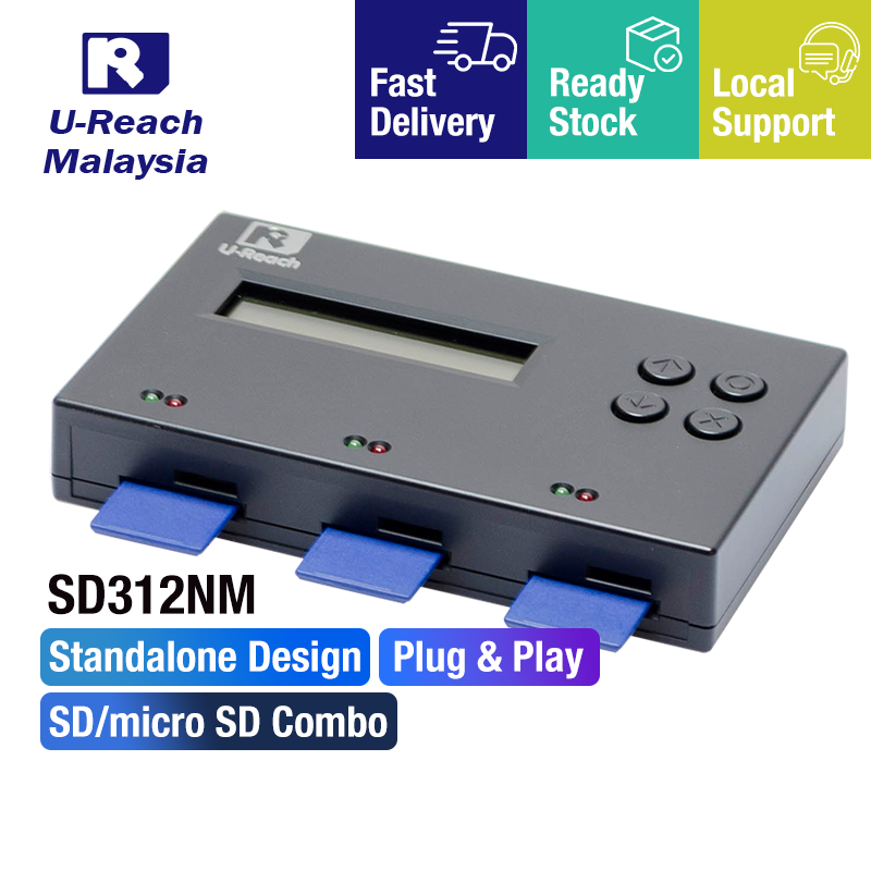 UReach SD312NM microSD SD Card Copier Card Cloner for SD Card