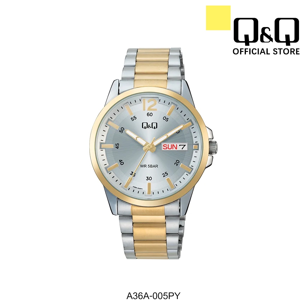 Q Q Japan by Citizen Men s Stainless Steel Analogue Watch A36A Shopee Malaysia