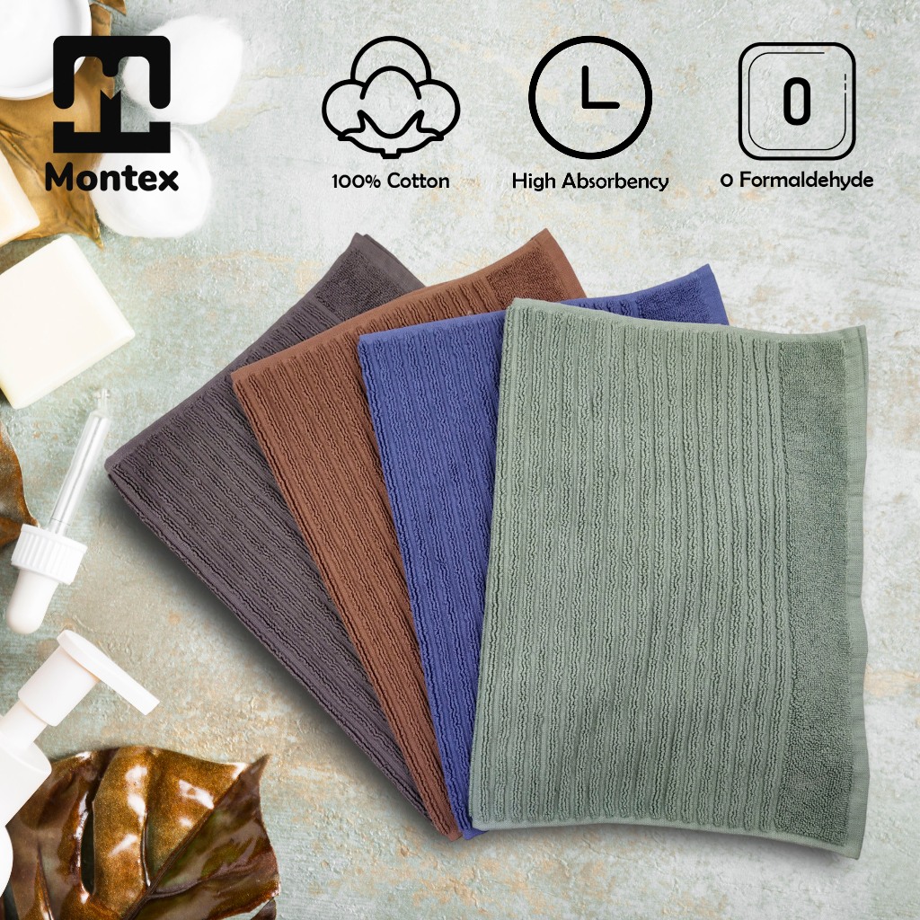 Montex Cotton Bath Mat size 40cm x 60cm | Shopee Malaysia