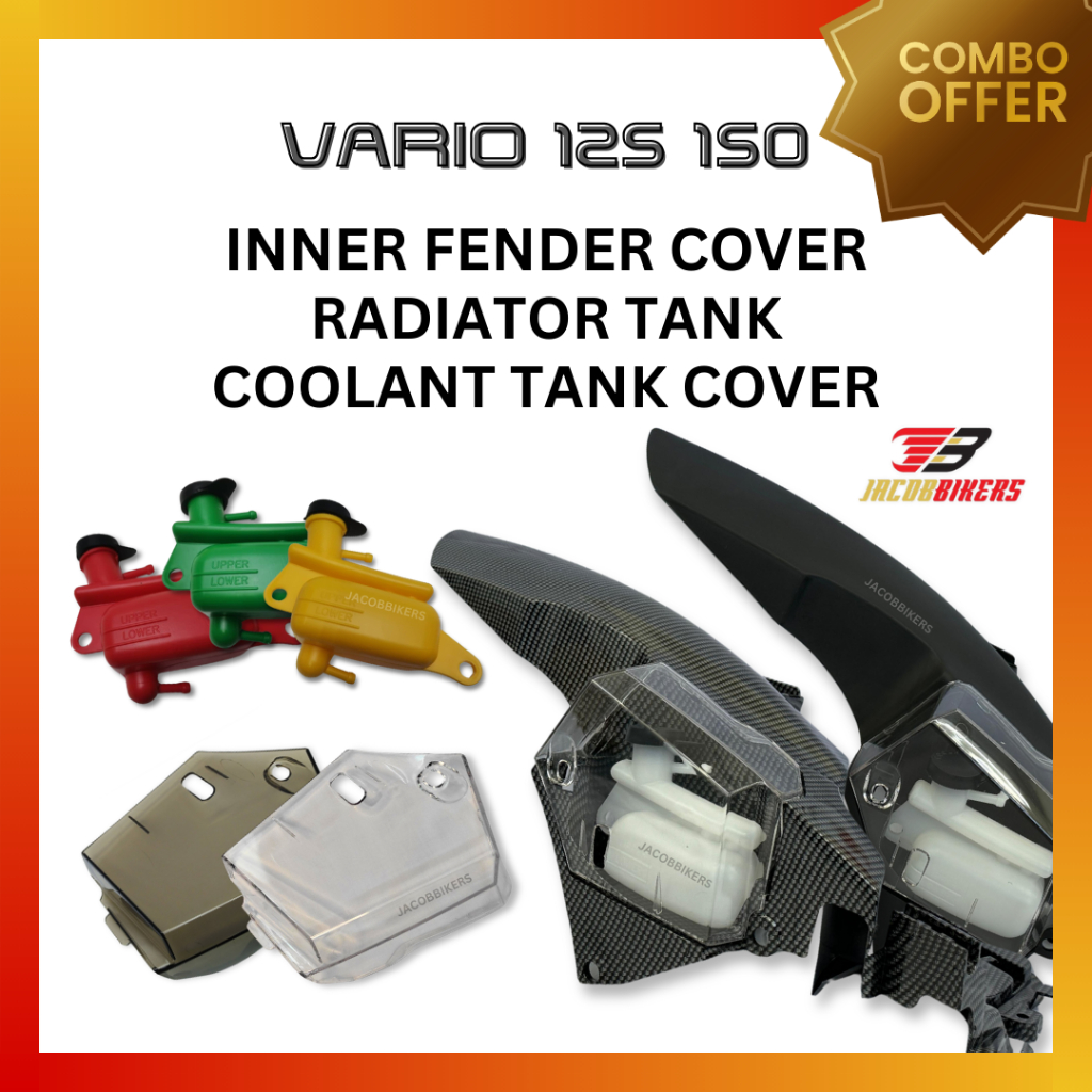 HONDA Vario 125 150 Radiator Water Tank Tank REAR FENDER INNER COLOR ...