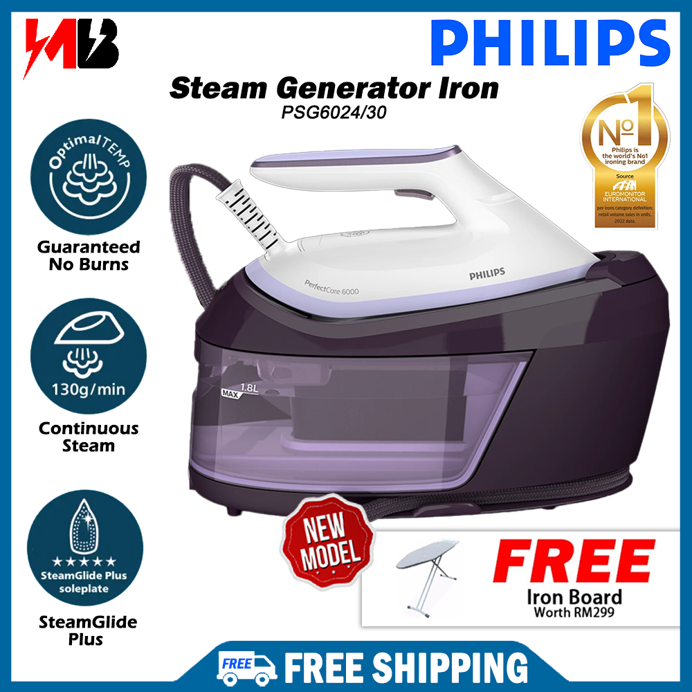 [FREE SHIPPING] Philips PSG6024 Perfectcare Compact Plus Steam