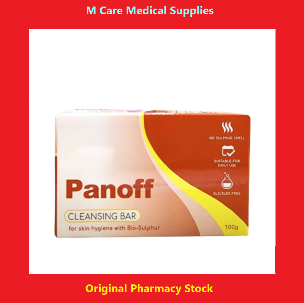 Panoff Cleansing Bar For Skin Hygiene With Bio-Sulphur 100g | Shopee ...