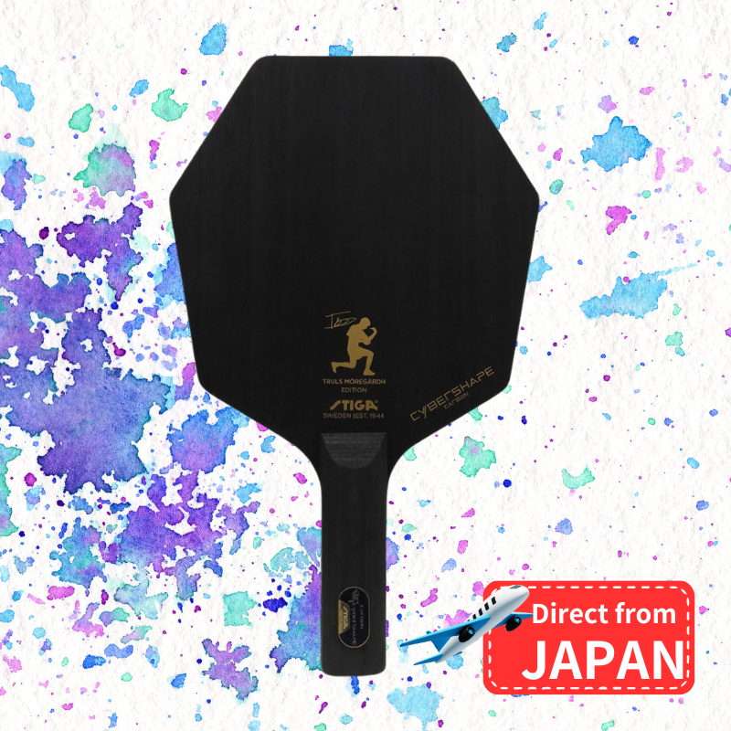 STIGA table tennis hexagonal racket Cyber Shape Carbon CWT Trolas ...