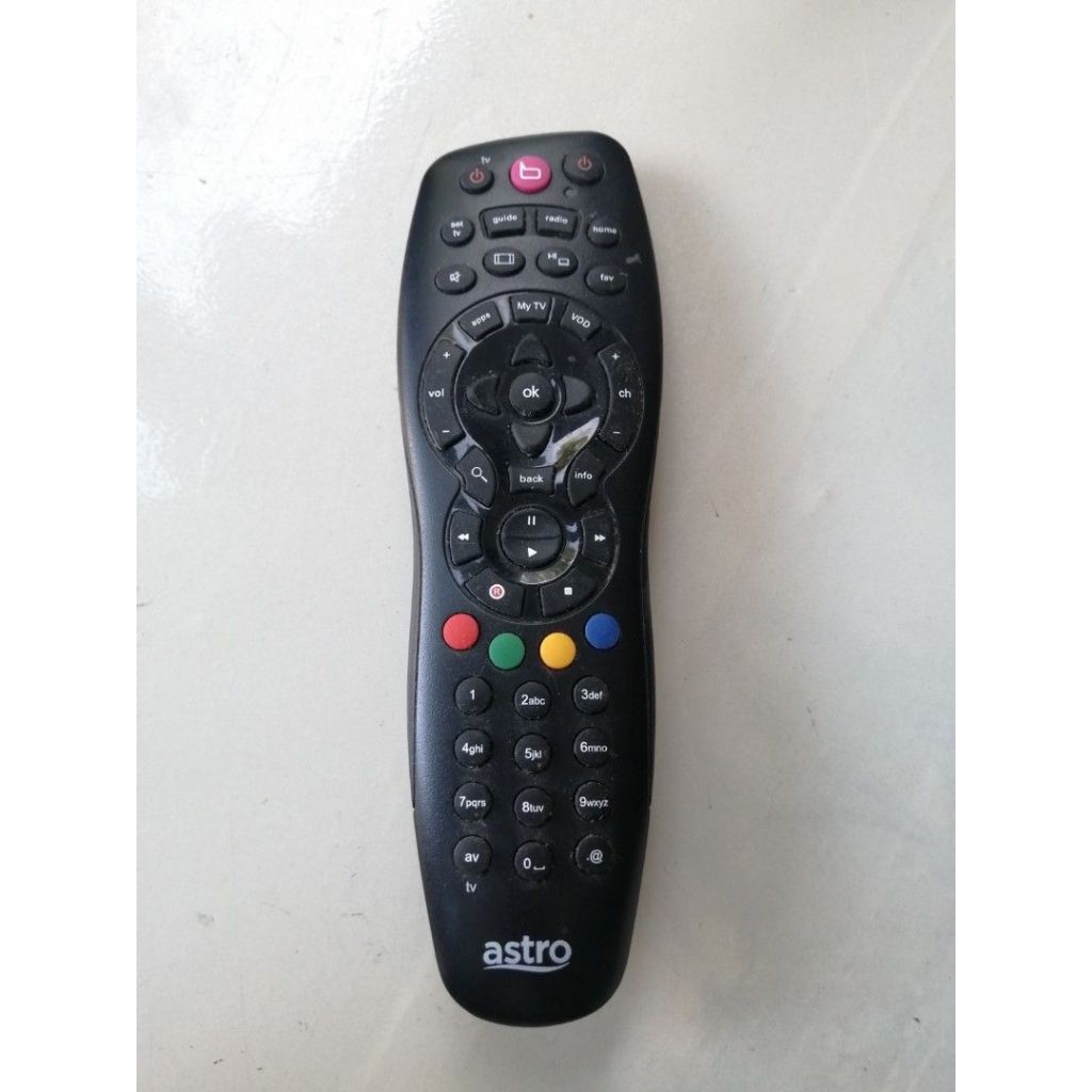 astro original remote control (USED Sila baca details sebelum order ...
