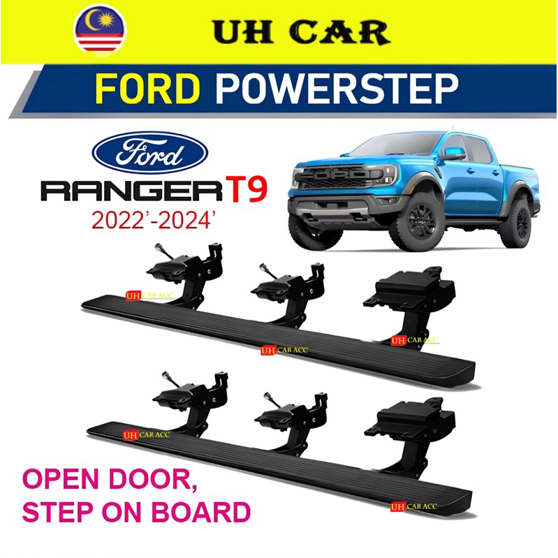 (POWER AUTO) Ford Ranger T9 Power Electric Auto Running Board Side Step ...