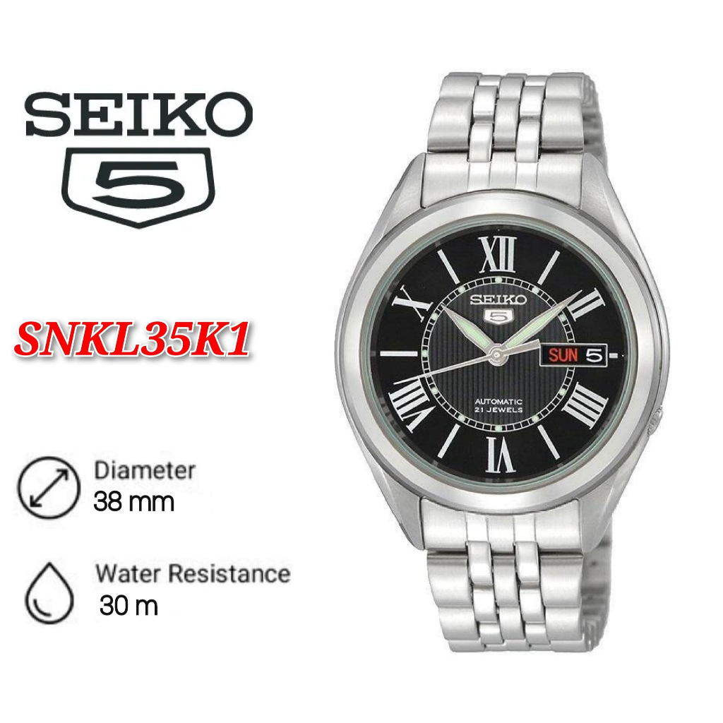 Seiko snkl35k1 sale