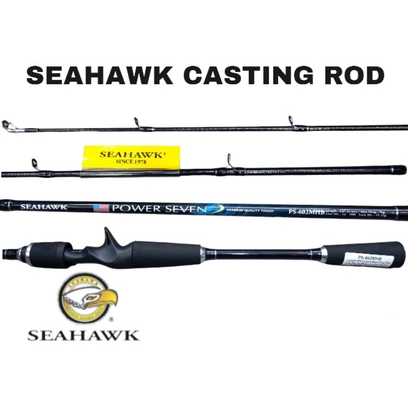 SEAHAWK POWER SEVEN BAITCASTING FISHING ROD Shopee Malaysia