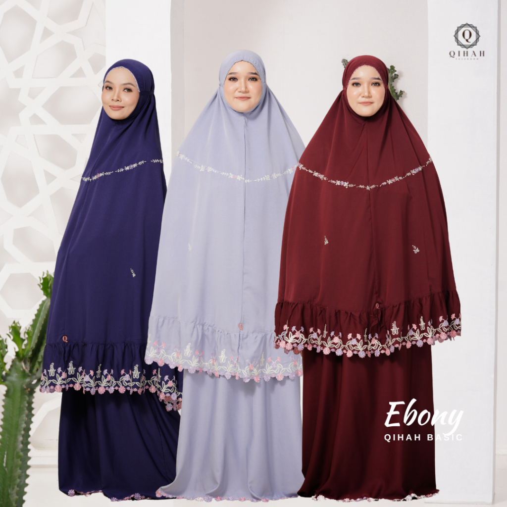 Telekung Ebony by Qihah Telekung | Shopee Malaysia