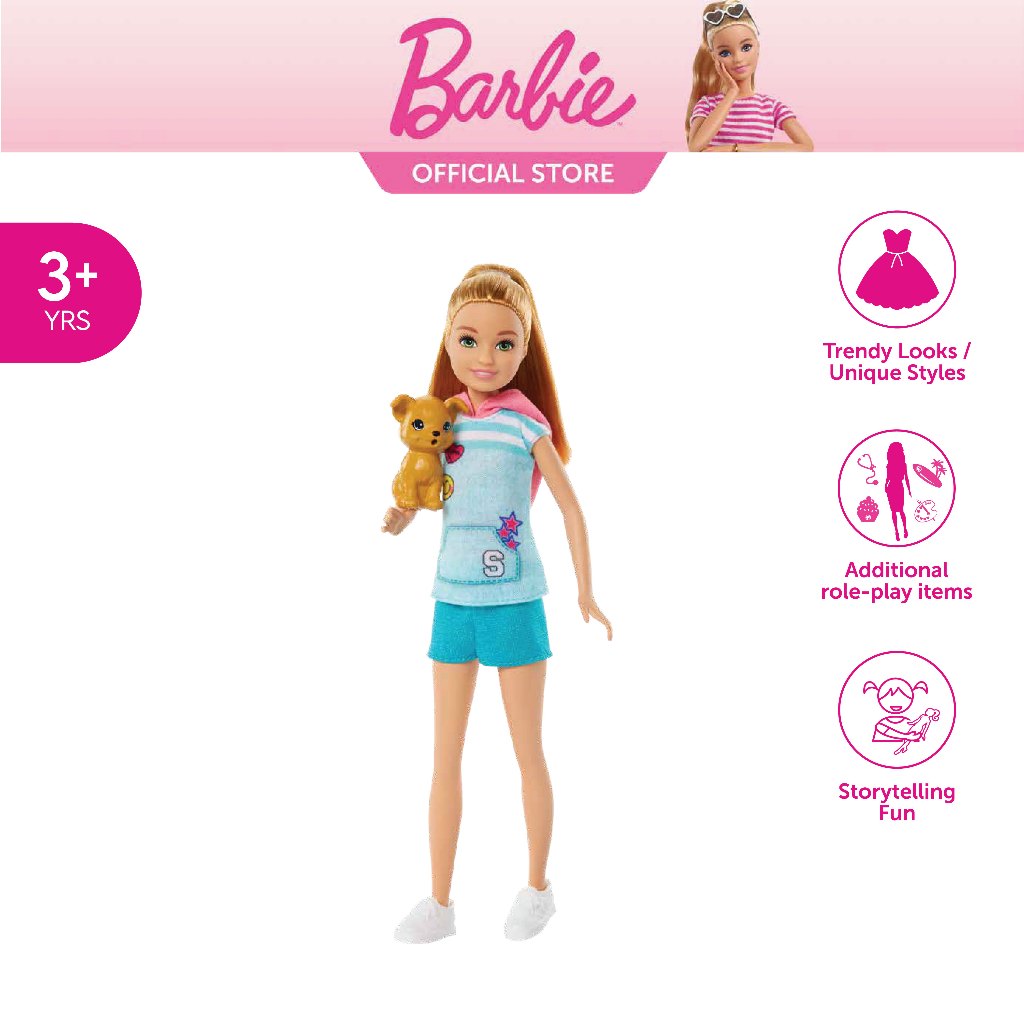 Barbie & Stacie To The Rescue Doll (HRM04) | Shopee Malaysia