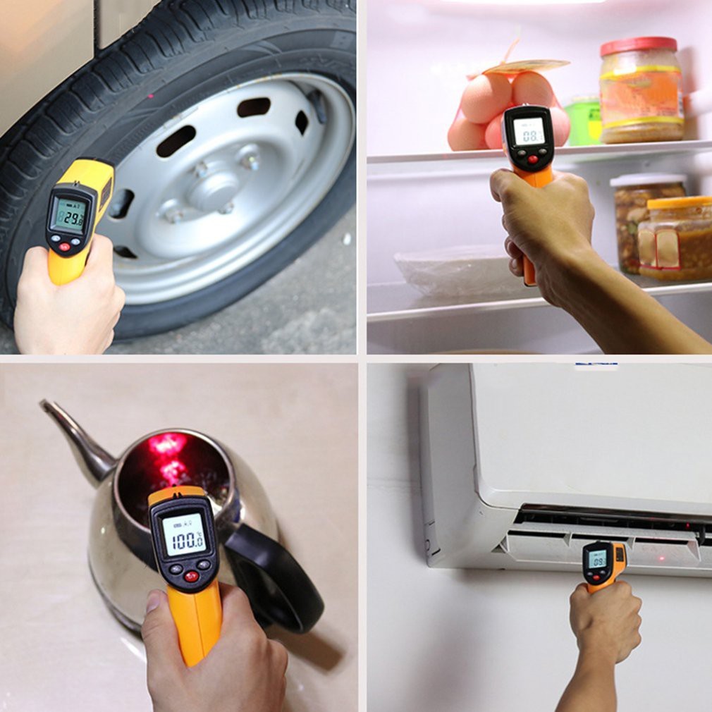 Aircond / heater handheld infrared thermometer gun for non contact ...