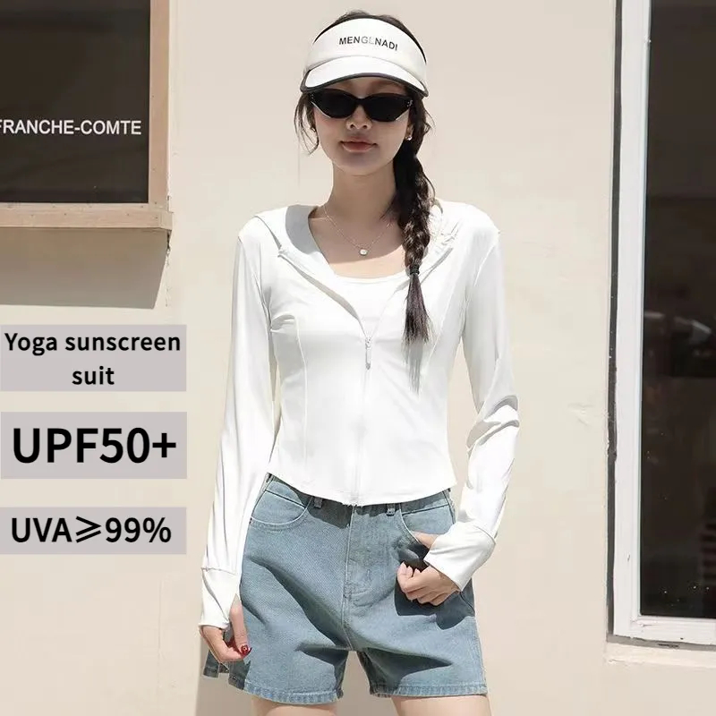 Sunscreen clothing for women's summer 2024 new ice thin slim fit ...