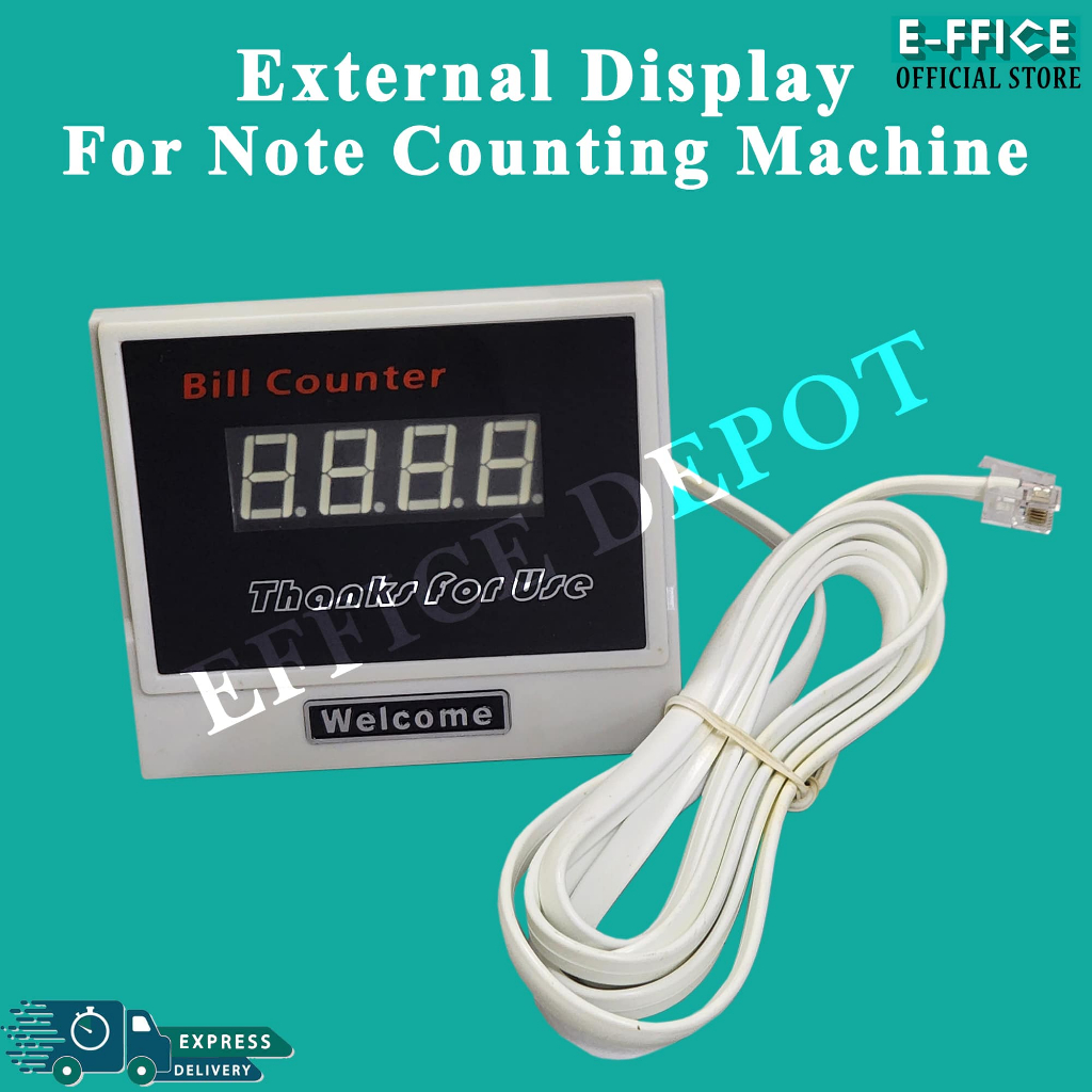 Effice Depot - External Display for Money Counter / Note Counting ...