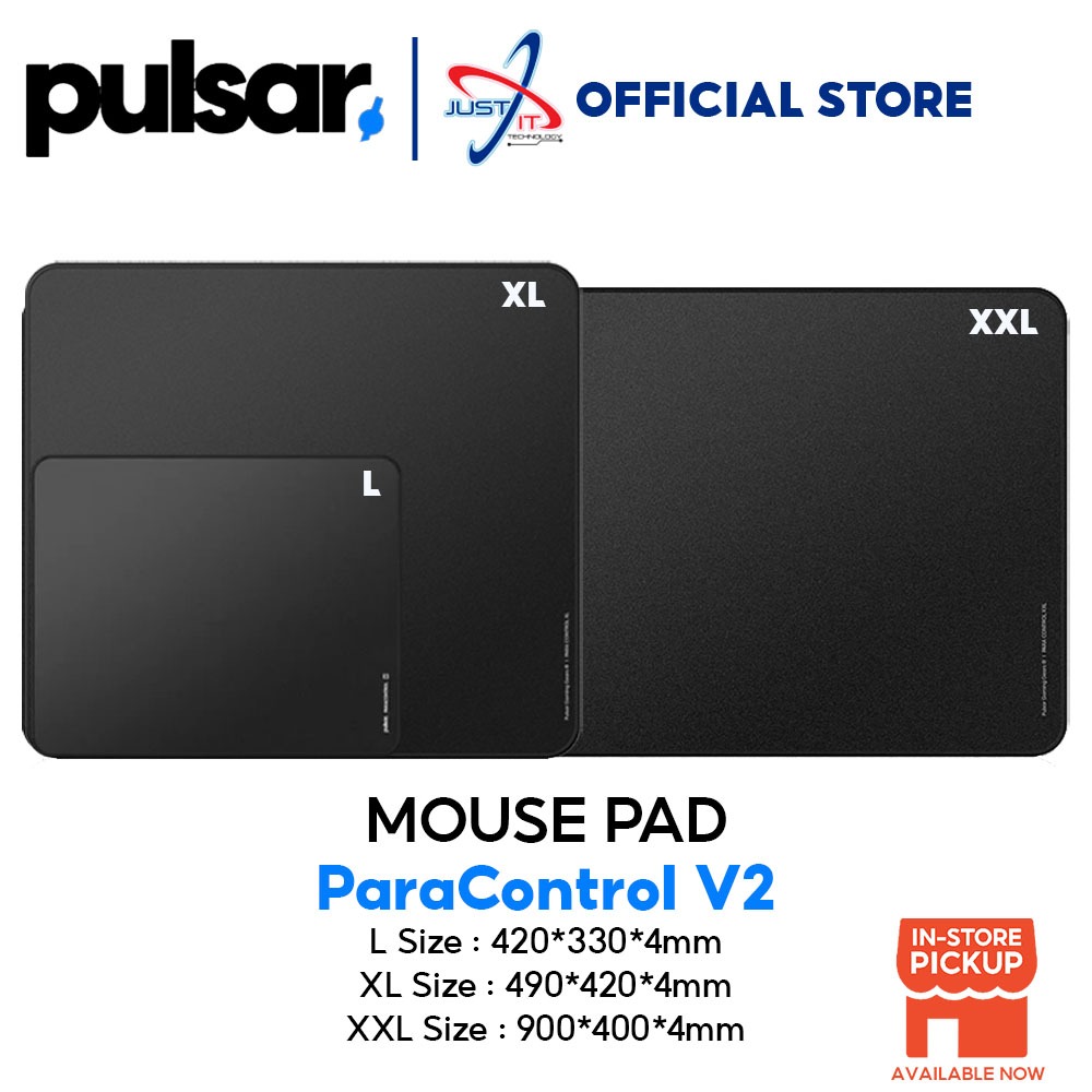 Pulsar Paracontrol V2 Mouse Pad/XL/XXL Size | Shopee Malaysia