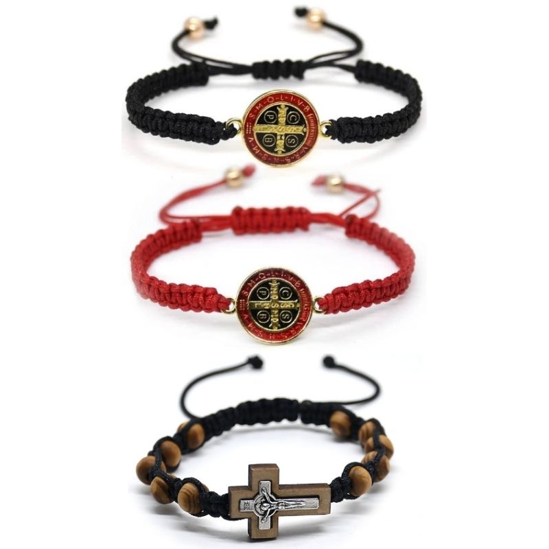 St. Benedict Cross Holy Bracelet Shopee Malaysia