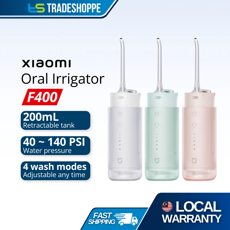 Xiaomi Mijia Electric Oral Irrigator F400 Dental Teeth Cleaner Tooth ...
