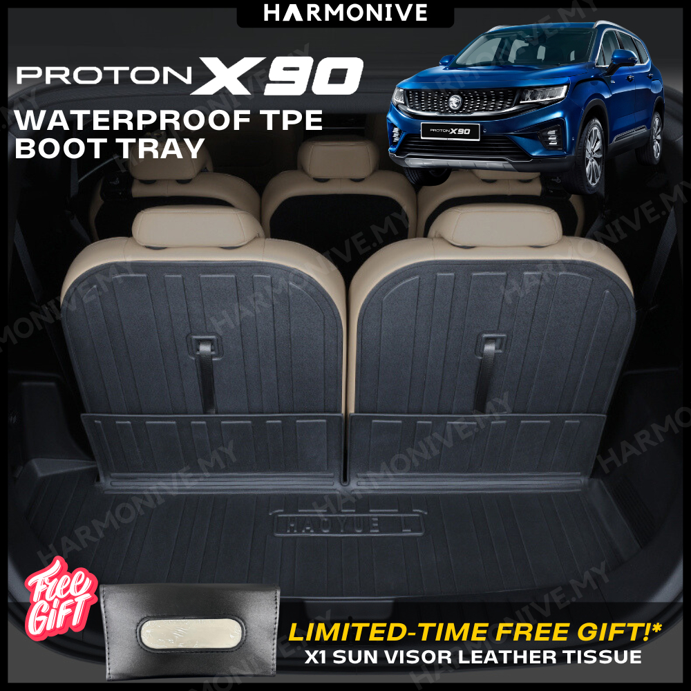 PROTON X90 Rear Trunk Cargo Car Boot Tray & Seat Cover Cushion ...